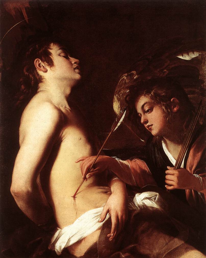 St Sebastian Healed by an Angel  ed